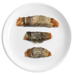 Tatlı Patates ve Morina Derisi Sarmaları